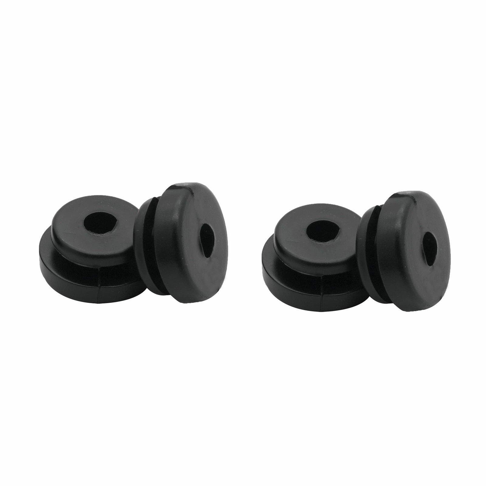 Rubber Grommet Support Cushion Fit for Harley Saddlebag One Size, Black