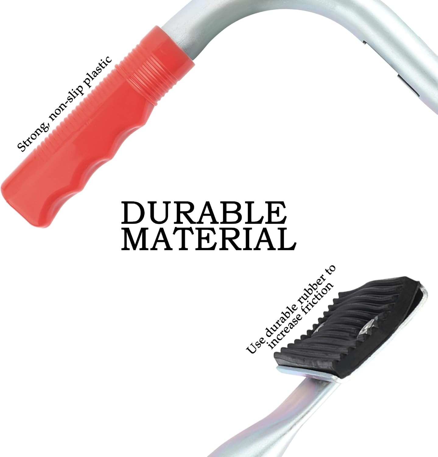 Car Battery Carrier Tool Adjustable 4.5-7.5 Inch Non-Slip Rubberized Feet