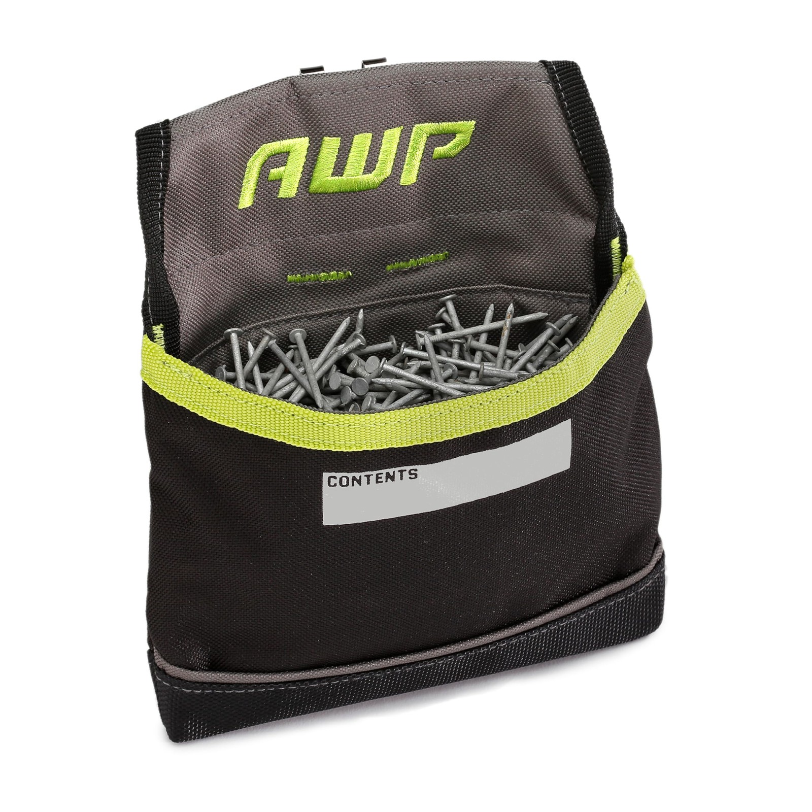 AWP TrapJaw Clipon Fastener Tool Pouch, Small Utility Bag with SpringLoaded C…