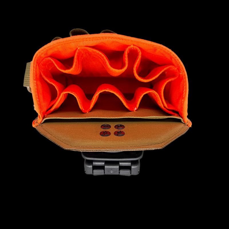 Atlas 46 Professional Technician’s Pouch – ROTATE/QUICK RELEASE Coyote/Orange