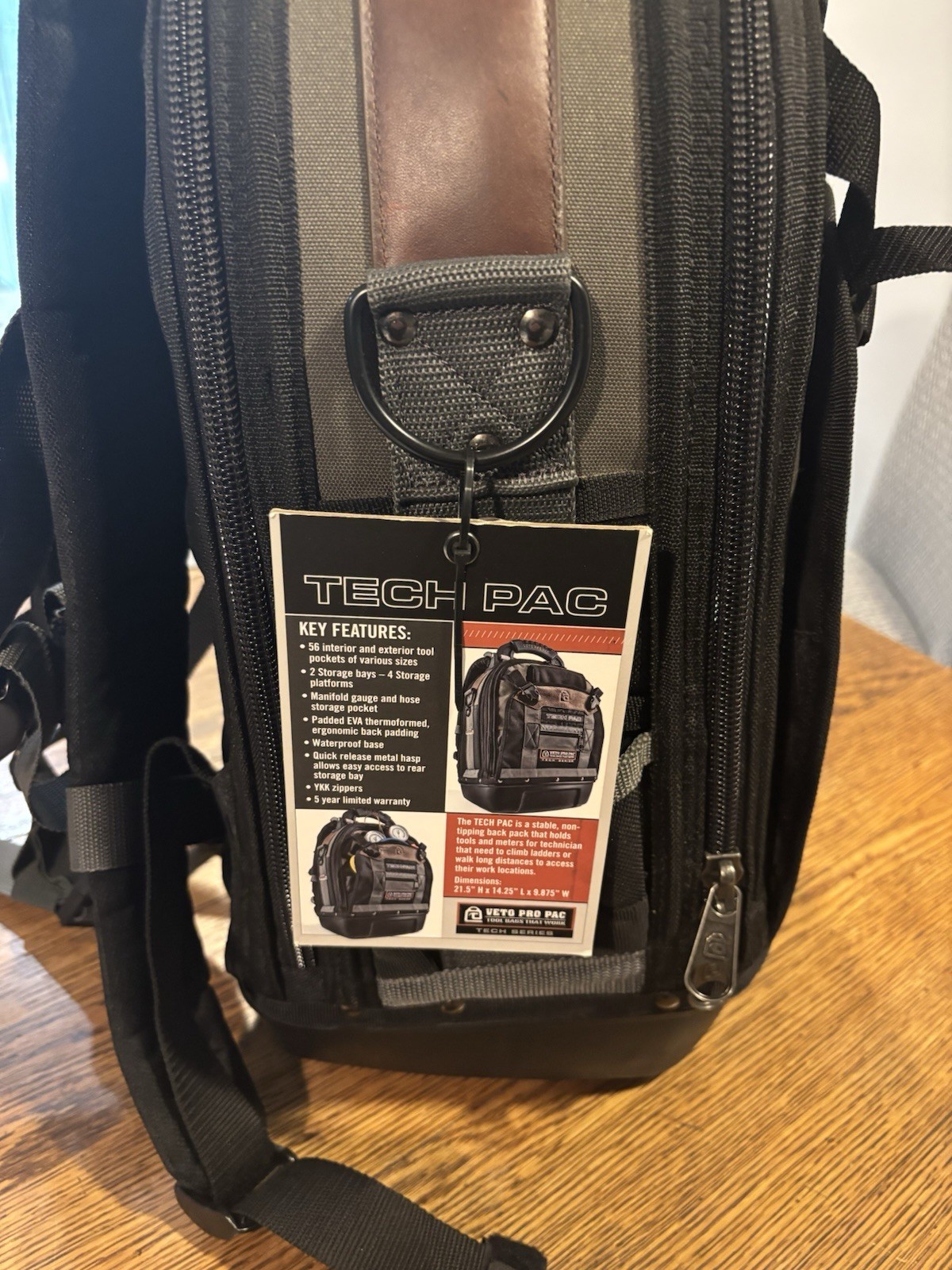 Veto Pro Pac Tech Pac Large Tool Backpack
