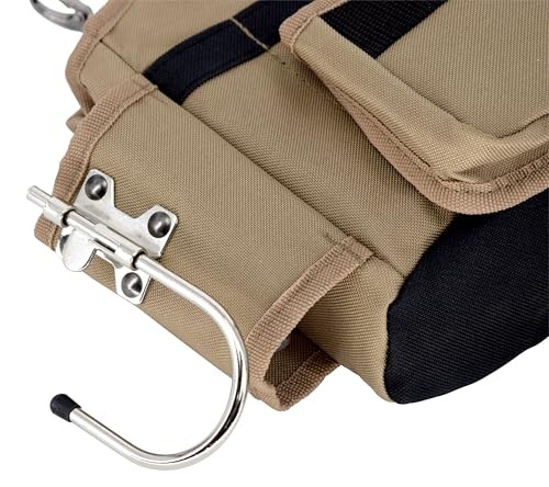 JACKSON PALMER Professional Tool Belt – Comfort Rig Tan One Size, & Black