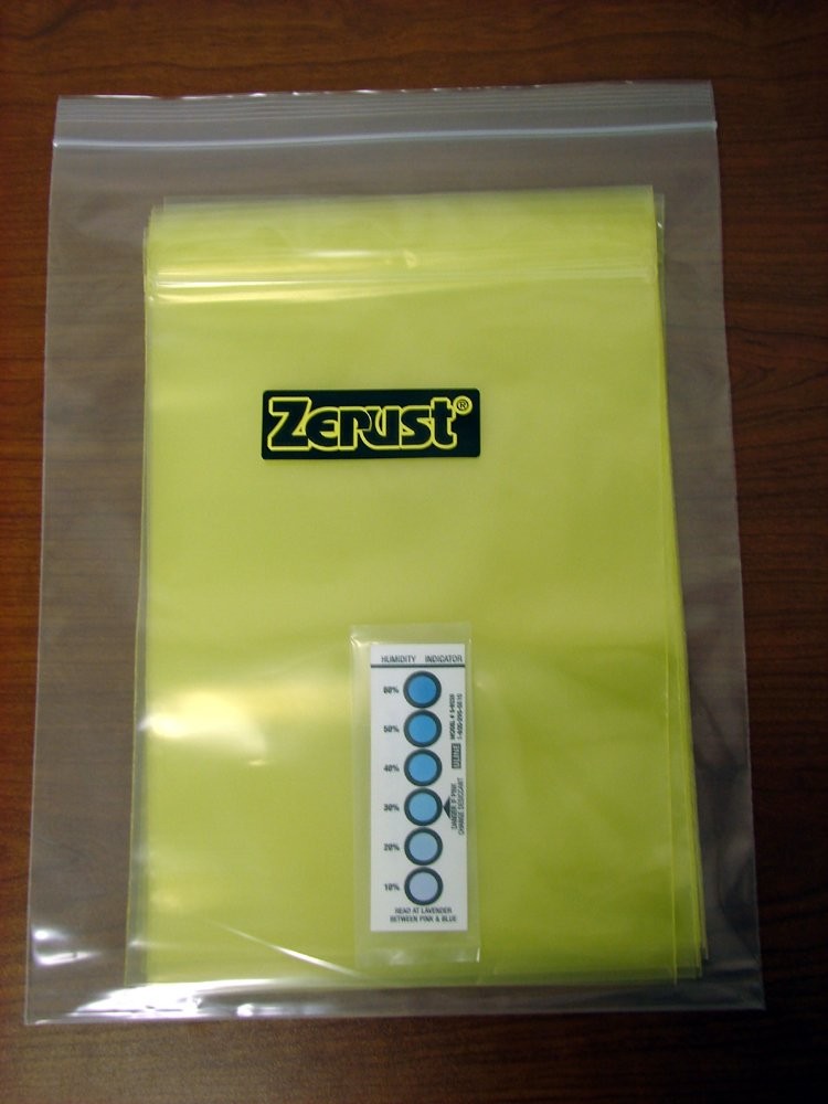 10 PCS 9 x 12 Inch Rust Prevention Multipurpose Poly Bag Zip Close Corrosion