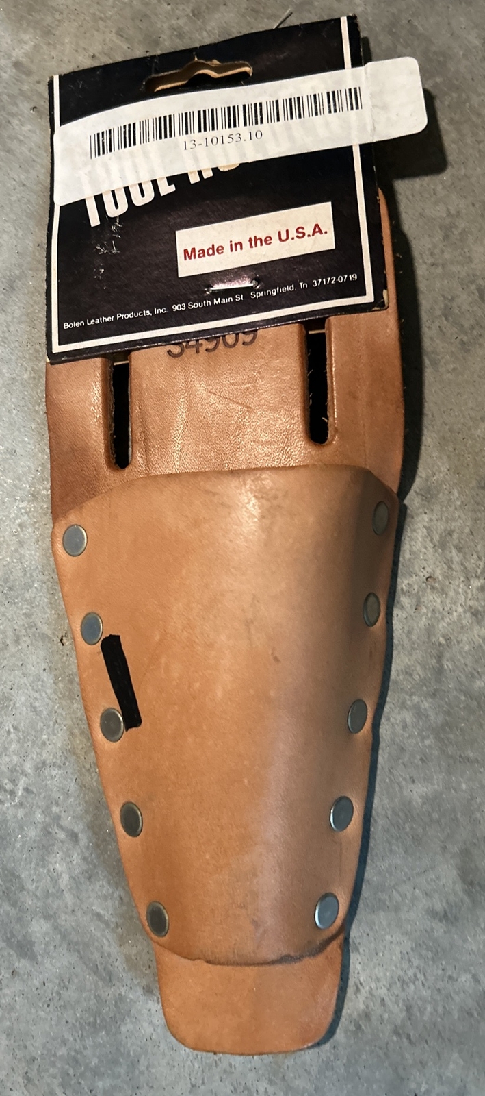 Bolen S4909 Leather Tool Pouch – New Old Stock Never Used Been In Storage-Marked