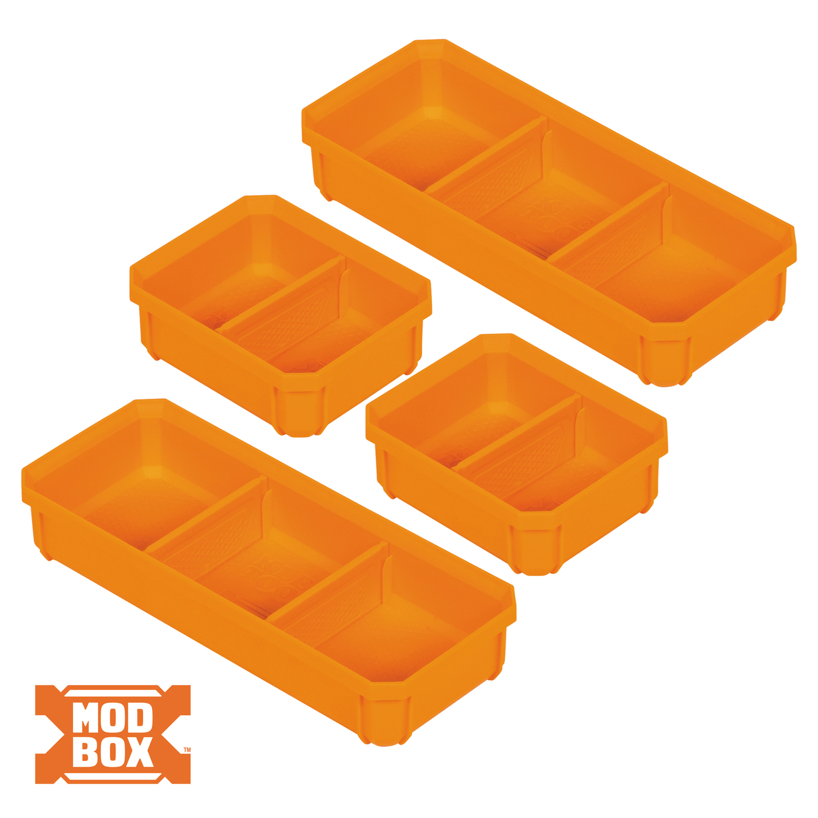 Klein Tools 54810MB MODbox Replacement Bins, Short, 4-Pack