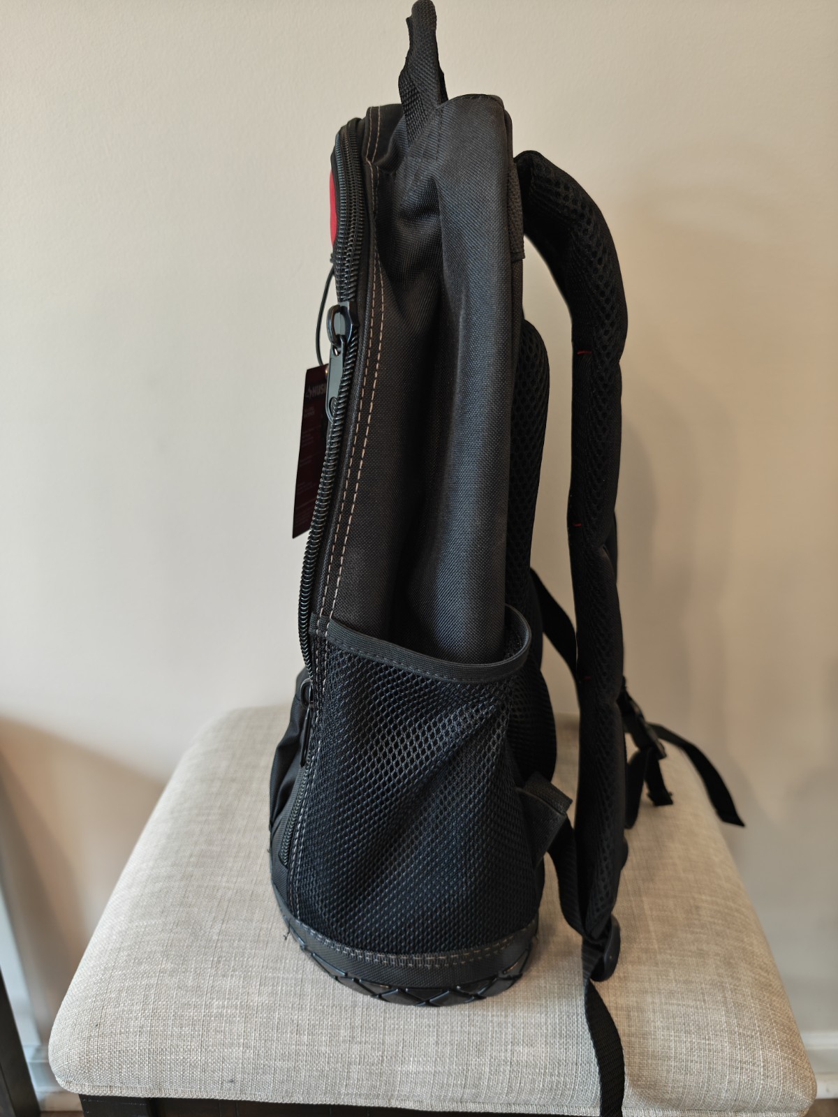 Husky 16 in. Tool Backpack Rubber Bottom Storage Bag H-68003 SHIPS FAST