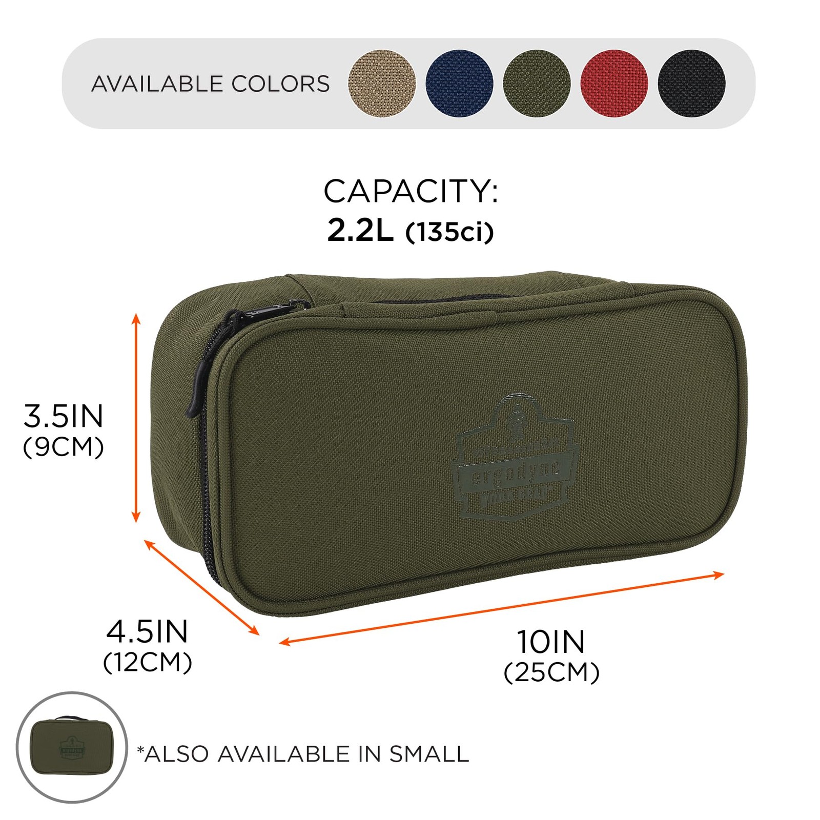 Arsenal 5877 Large Softshell Tool Pouch, Soft Carrying Case, Utility, Storage