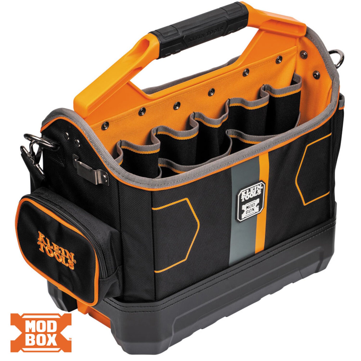 Klein Tools 62202MB Tool Bag Hard Molded Polypropylene Bottom 33 Pockets NEW US