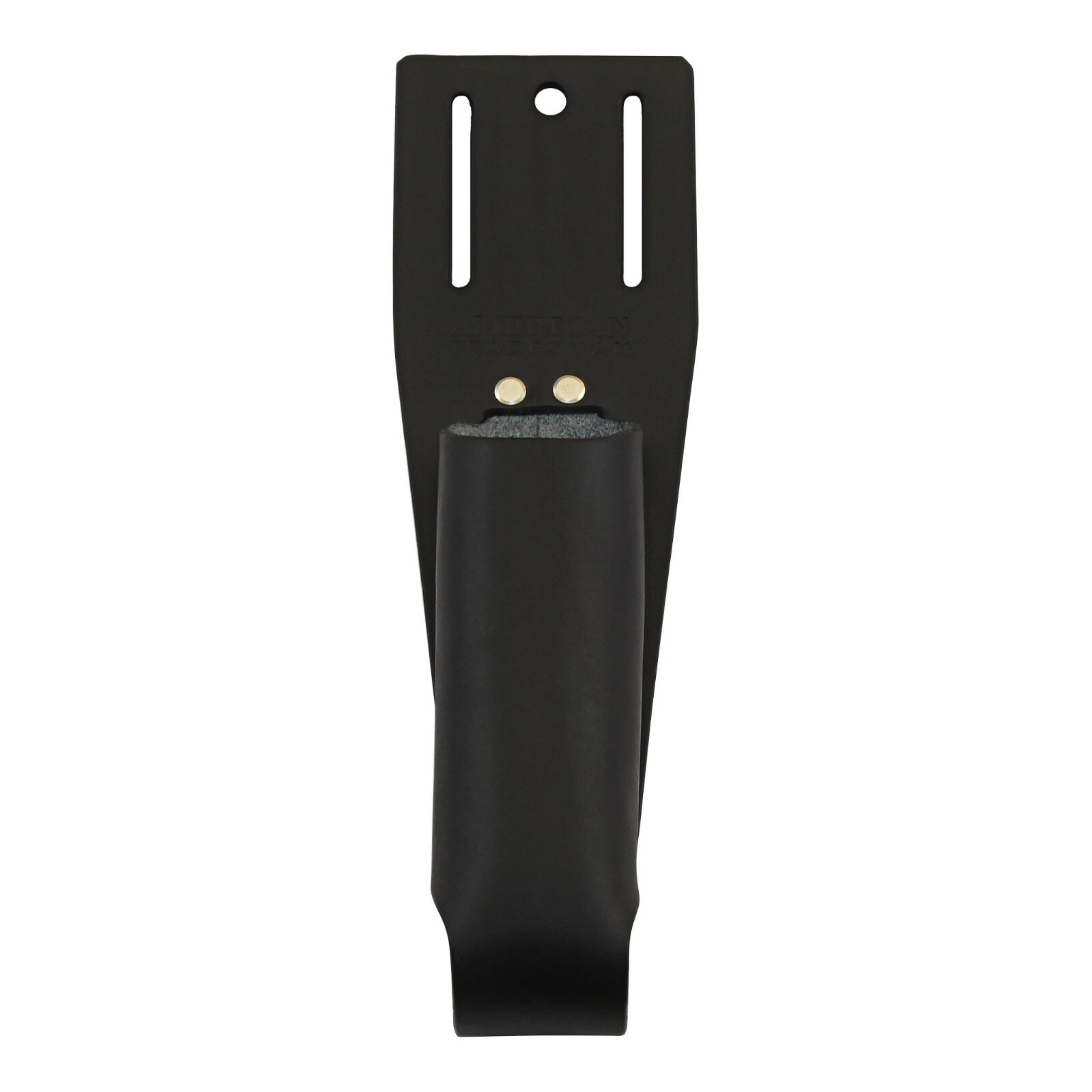 American Tradesman 712BK- Black Leather Lineman’s Pliers Holder w/ Closed Bottom
