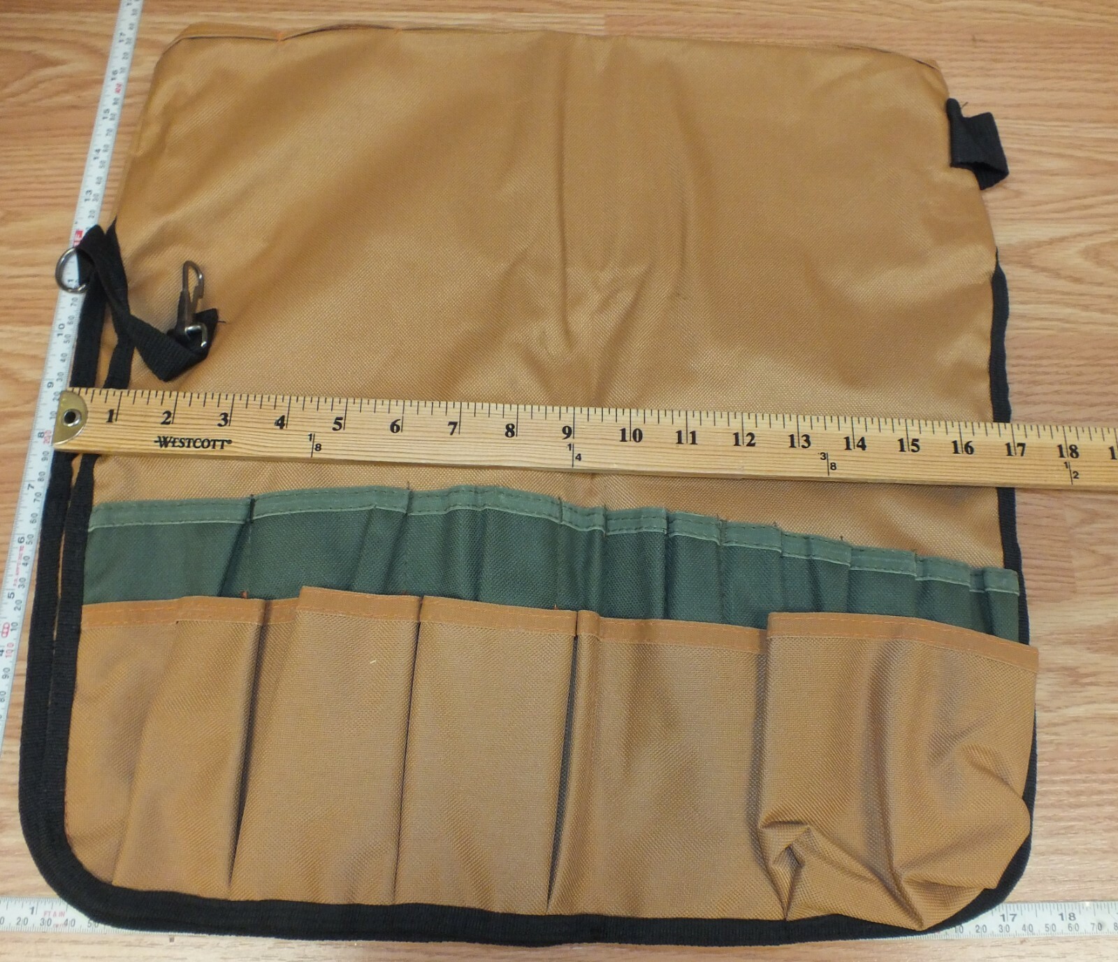 Unbranded/Generic 27 Multi Pocket – Bucket Tool Storage Bag / Organizer **READ**