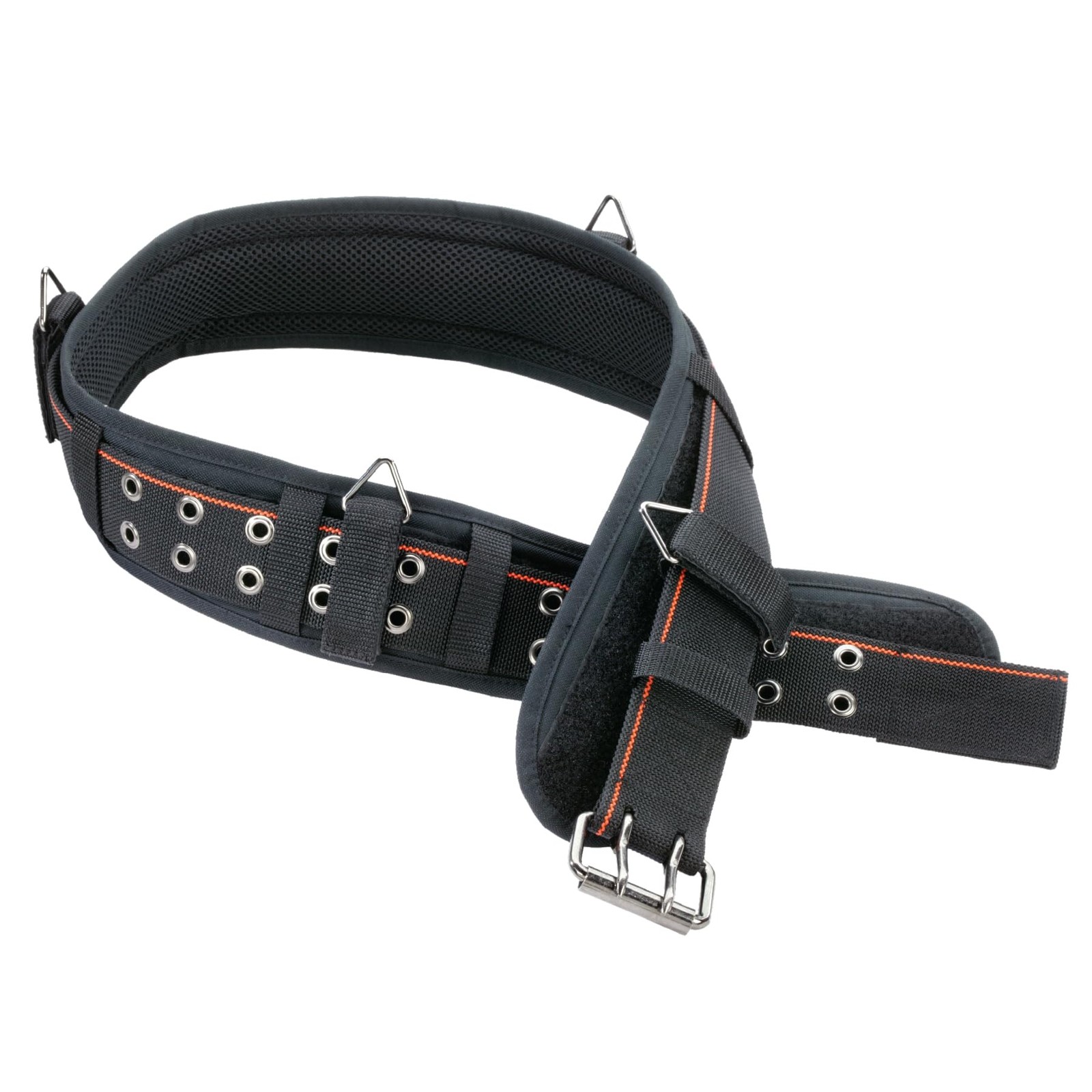 Arsenal 5550 Foam Padded Adjustable Work Tool Belt XLarge Black Heavy Duty
