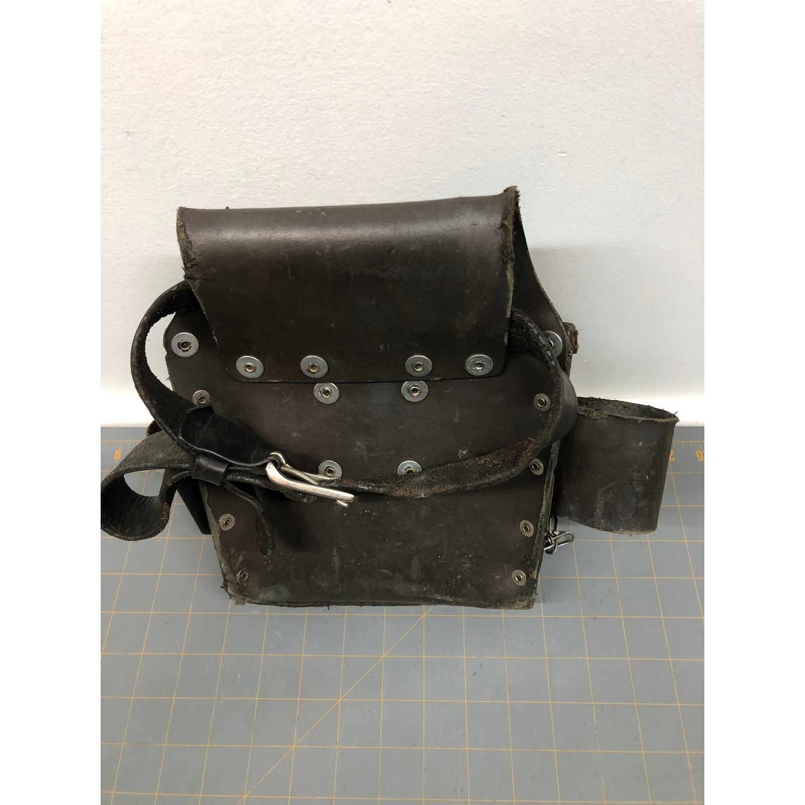 AWP Hi-Performance Tool Belt Electrician Contruction Mechanic leather