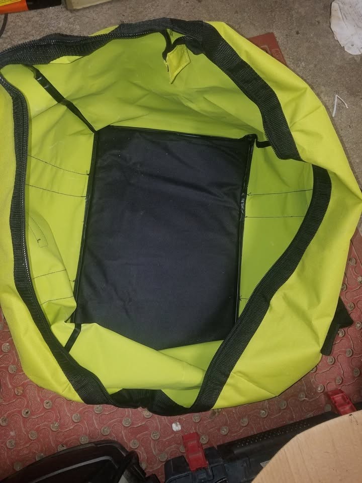 RYOBI Contractor Canvas Tool Bag Large Green Black Soft Side 903209044 NEW