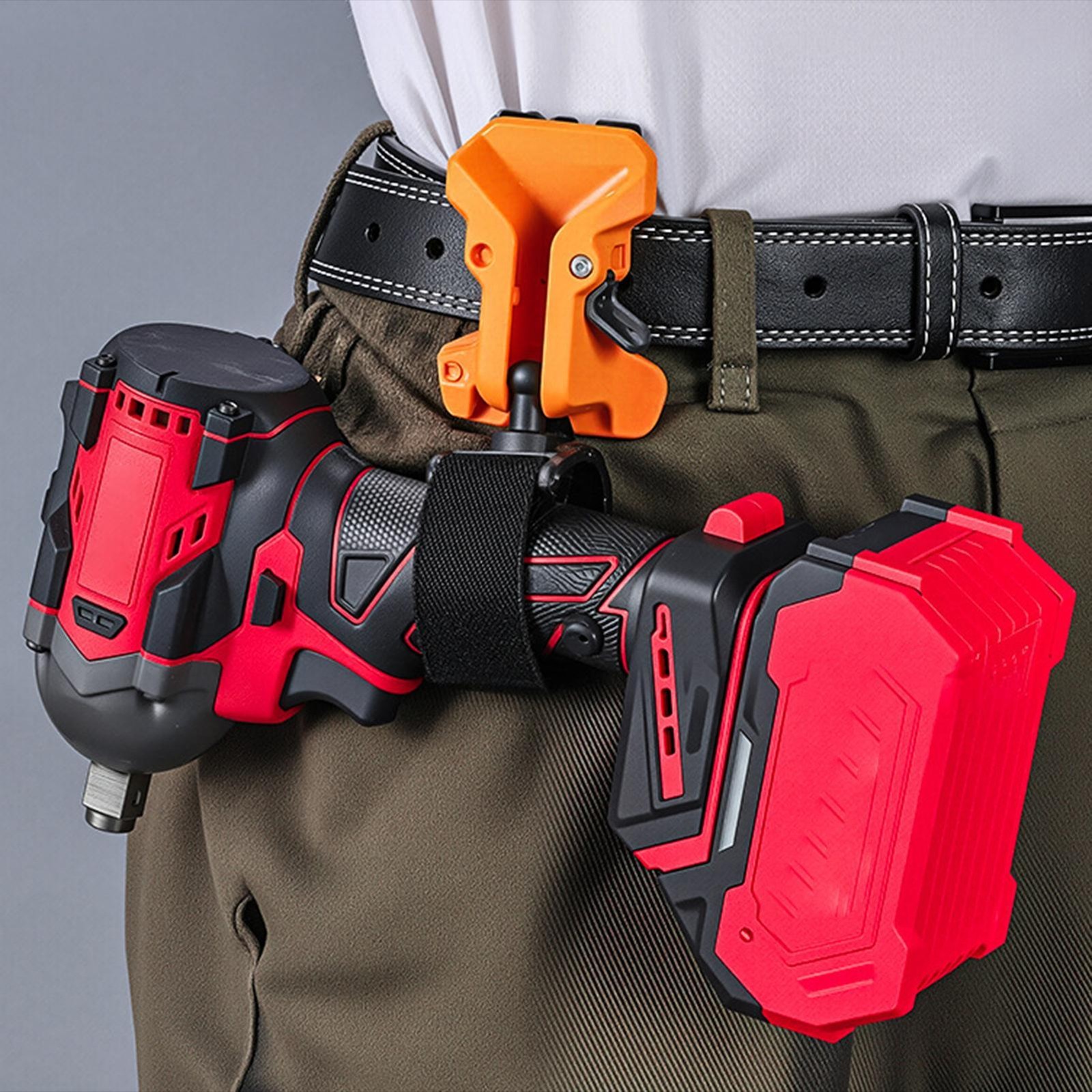 Practical Tool Belt Clip, Portable Quick Hang Bracket for Tool with Handle