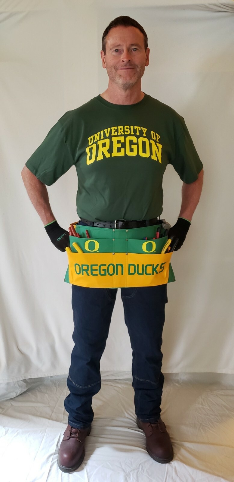 JCo Sport officially licensed duck canvas fan gear tool apron. Large(40-49) in.