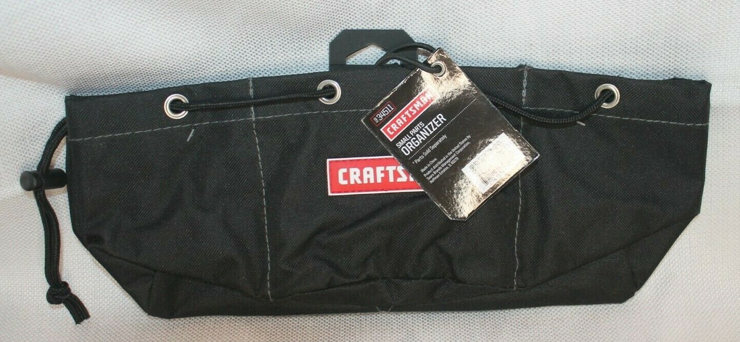 Craftsman 9-34511 Small Parts Organizer with Rip Cord Closure/6 Interior Pockets