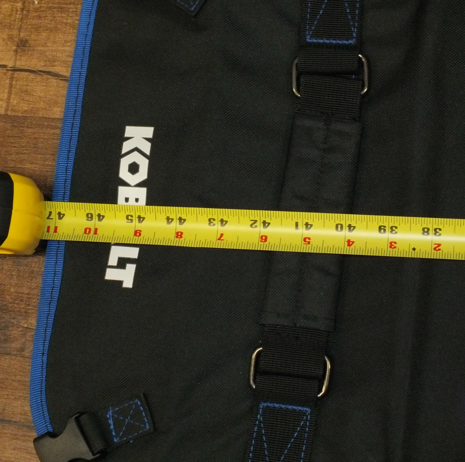 Genuine Kobalt Tri-Fold Black & Blue Tool Tote / Cage / Bag Only **READ**