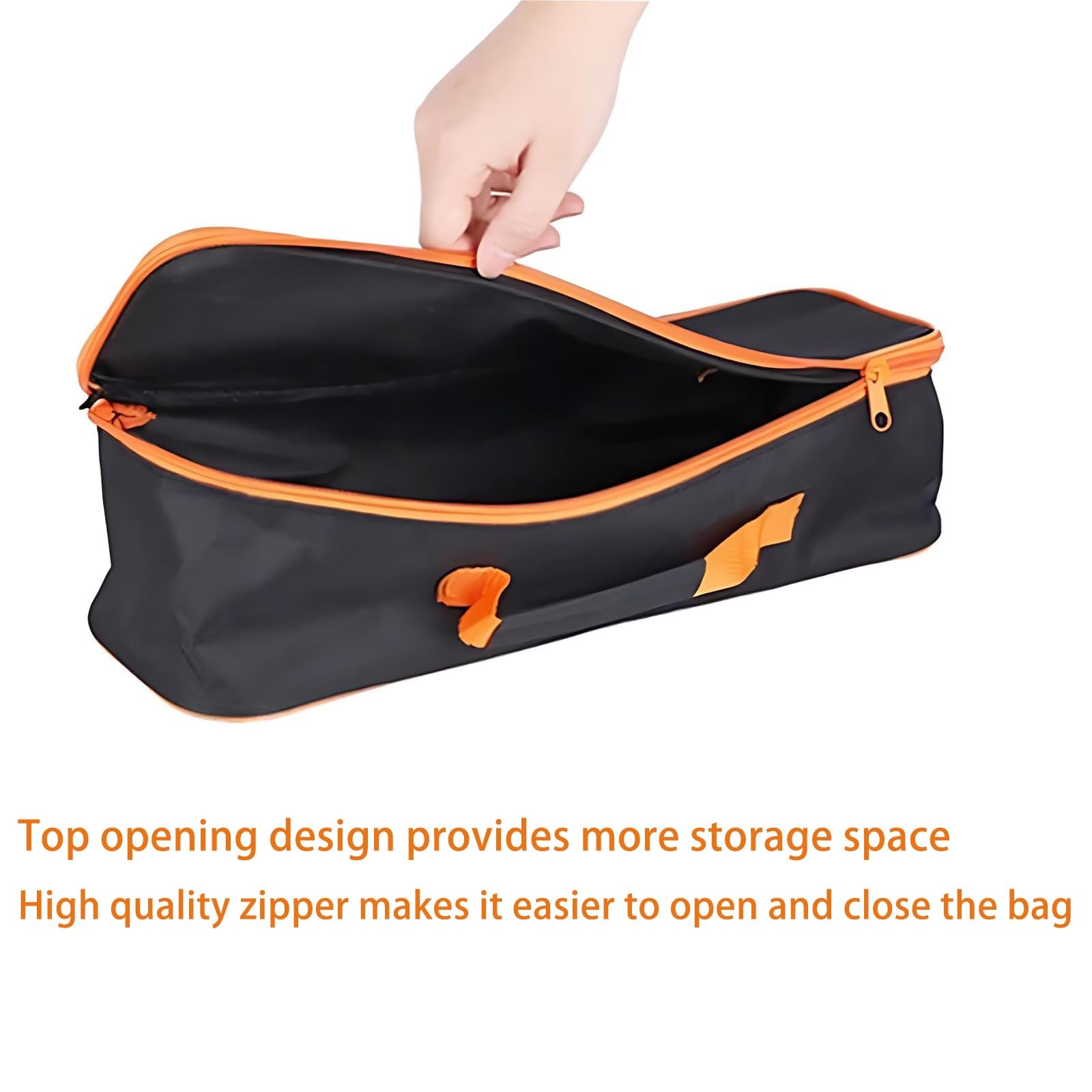 Tool Bag, Waterproof Oxford Multiple Purpose-Tool 14 inch-1pcs, Black