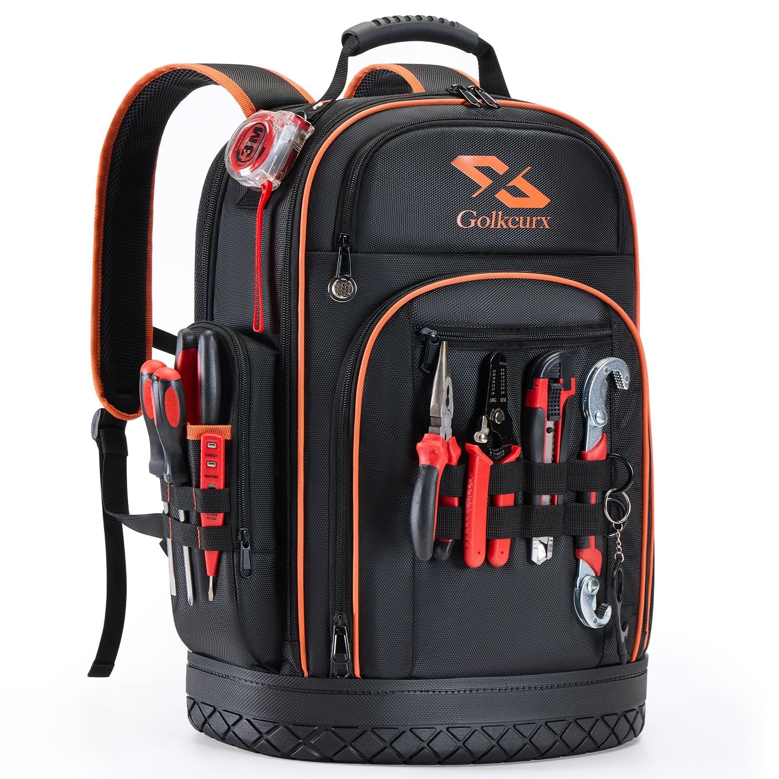 Tool Backpack Heavy Duty Backpack Tool Bag 1680d Implements Carrier For Electric