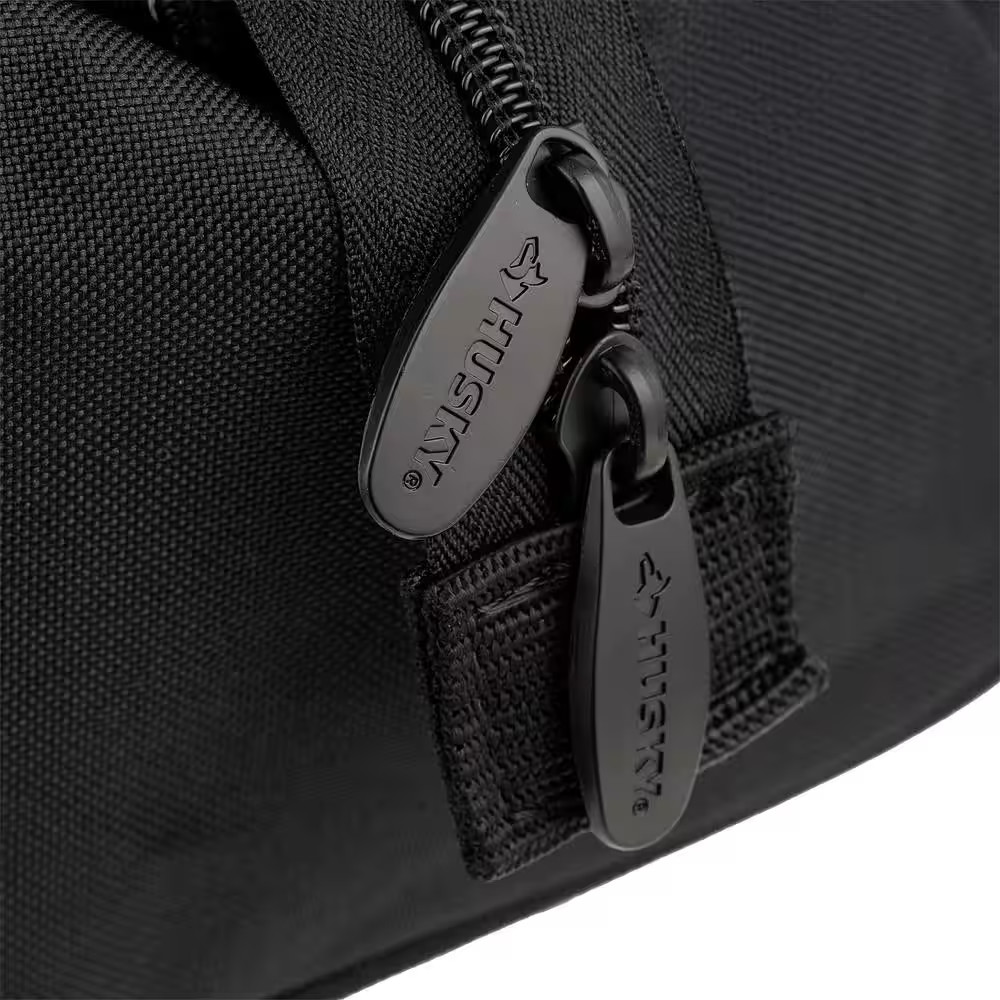 Tool Bag Wide Mouth with Shoulder Strap 4 Pocket – 12 in. W x 9 in. L x 7 in. H