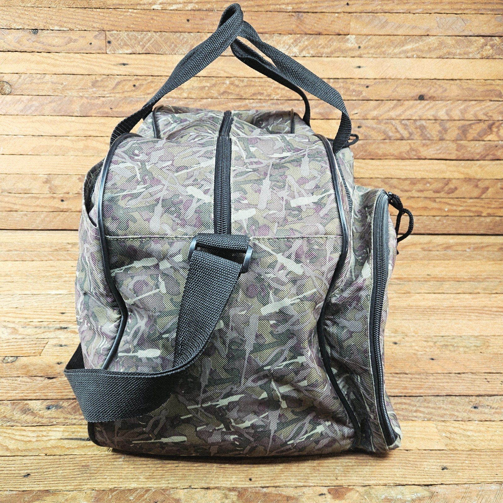Vintage Snap-on tool Tool Camouflage Tool Bag w/Handles Zipper Closure Range Bag