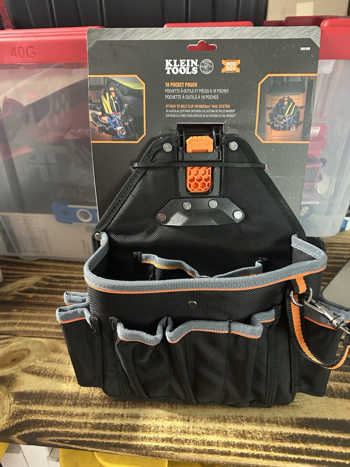Klein Tools 55834MB MODbox 18-Pocket Tool Pouch