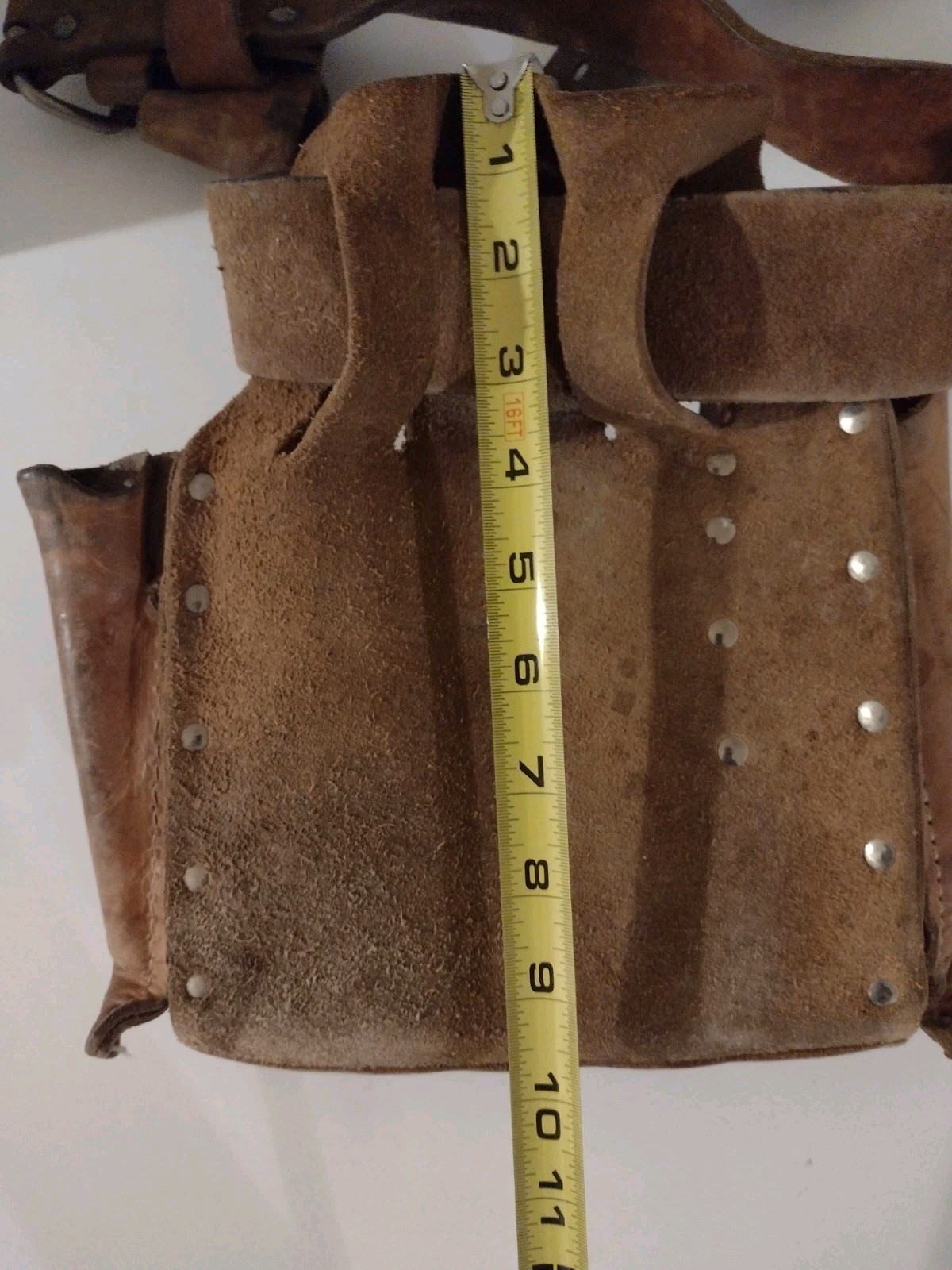 Klein***Tools 5167 Leather Electricians Handyman Tool Pouch With Belt