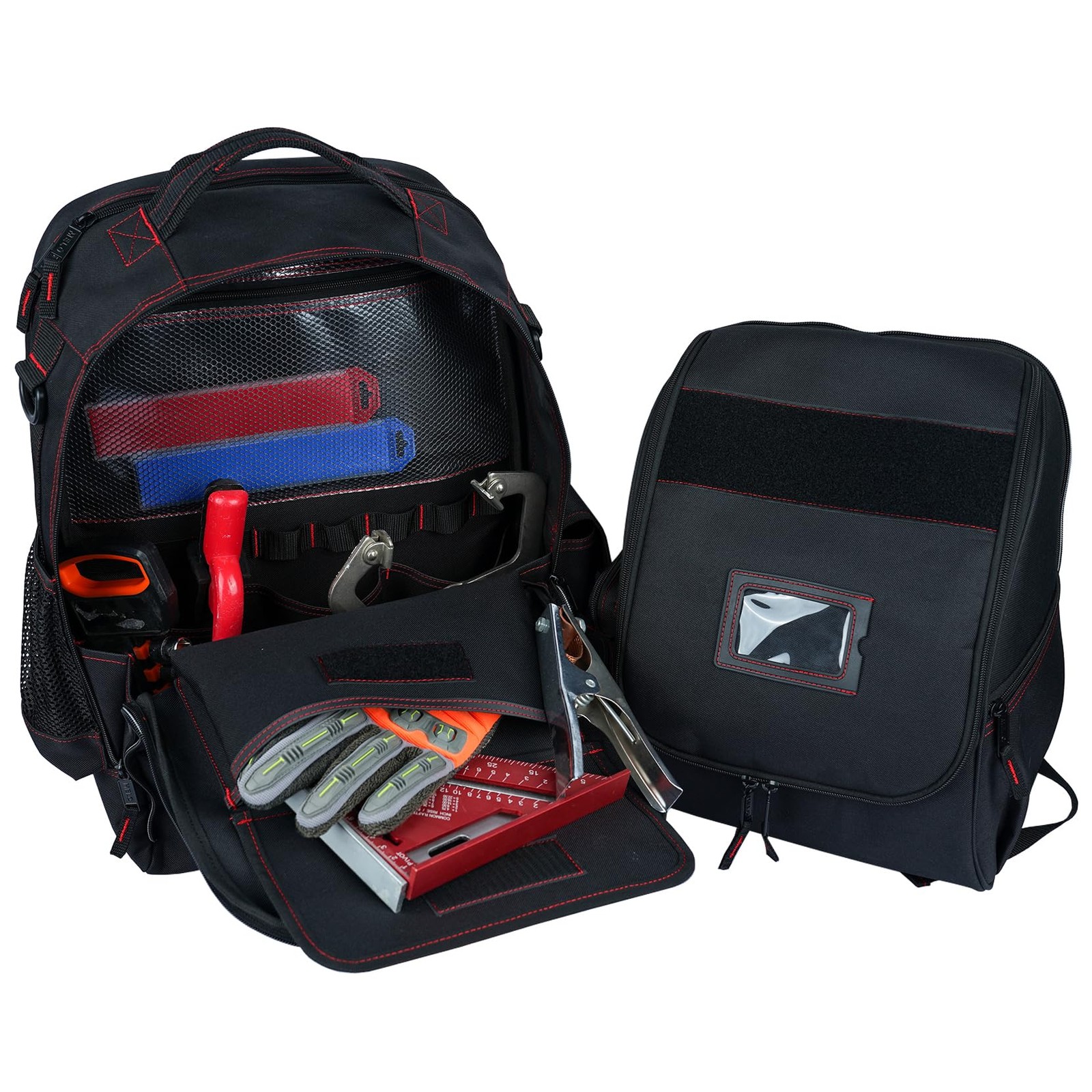 MELOTOUGH Welding Tool backpack for Tools and Helmet Extreme Gear Pack with Larg