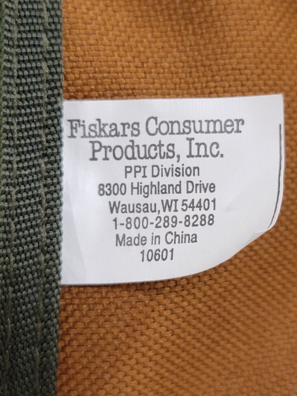 New Vintage Bucket Boss Fiskars Brand Handyman Tool Belt Pouch 90s Original NOS