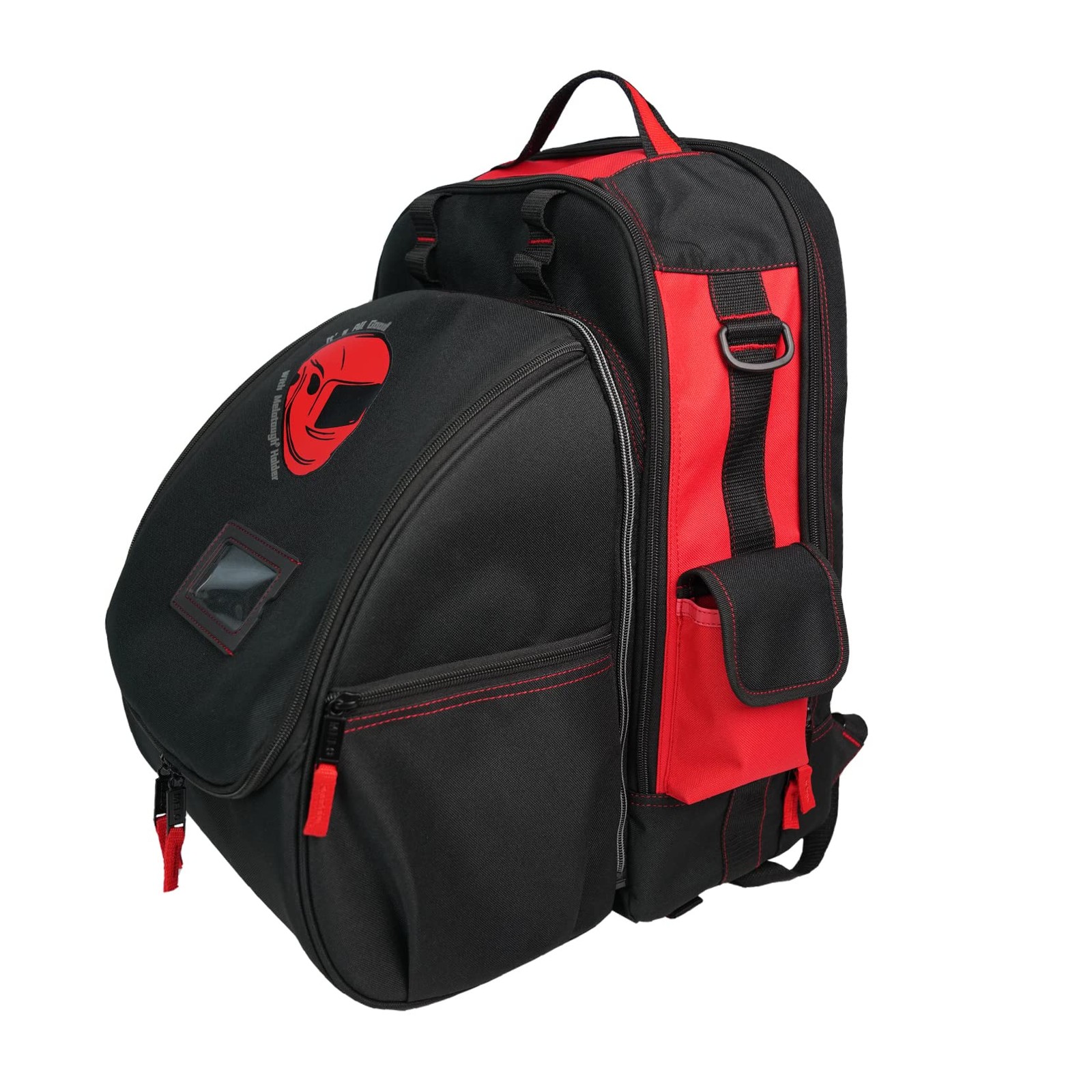 Melotough Welding Tool Backpack Extreme Gear Pack Large Capacity Helmet Holder