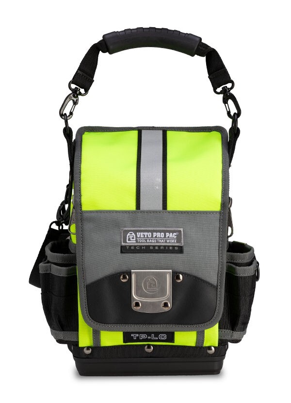 Veto Pro Pac TP-LC HI-VIZ YELLOW Compact Service Technician Tool Pouch, VPP10796