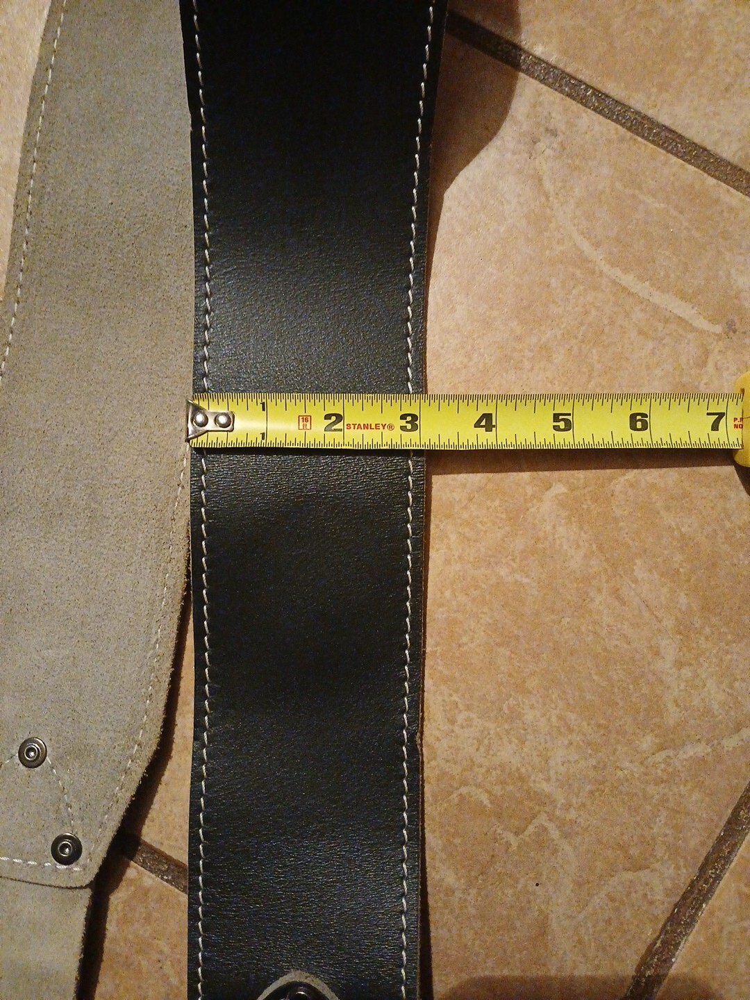 Belt for tool pouch & bags Top Grain Leather For Construction, Handyman 2″Wide
