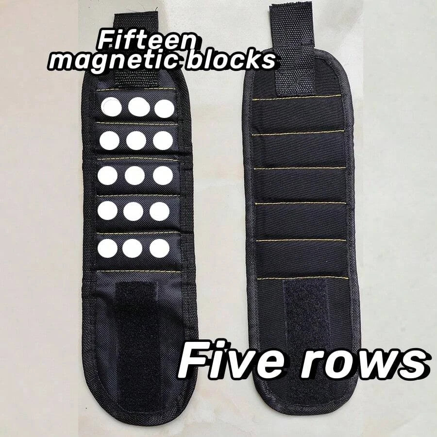 Magnetic Wristband Strong Magnets For Holding Screws Nails Adjustable Belt Strap