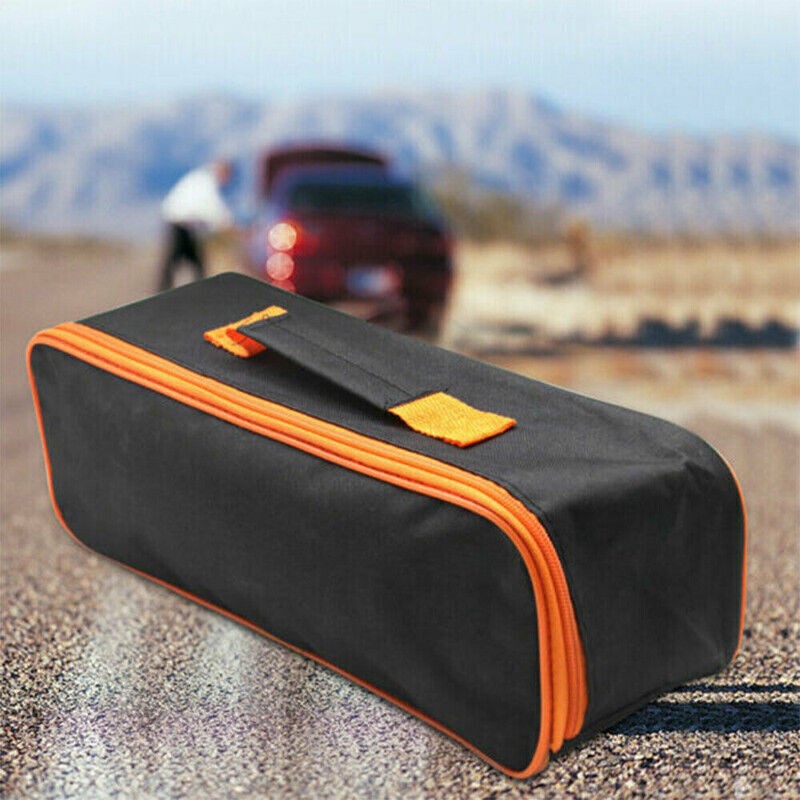 Portable Tool Wrench Roll Spanner Case Oxford Cloth Storage Bag Zip Up Pouch