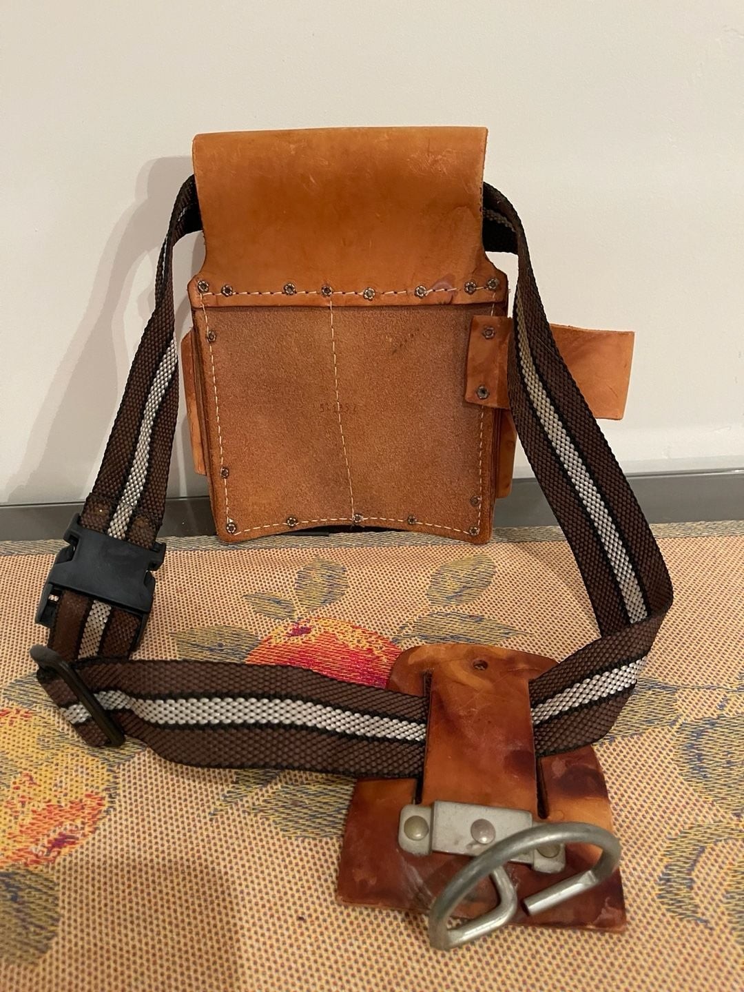 Atchison Leather Leather Neck A 500 Tool Pouch with Belt and Tape Holder