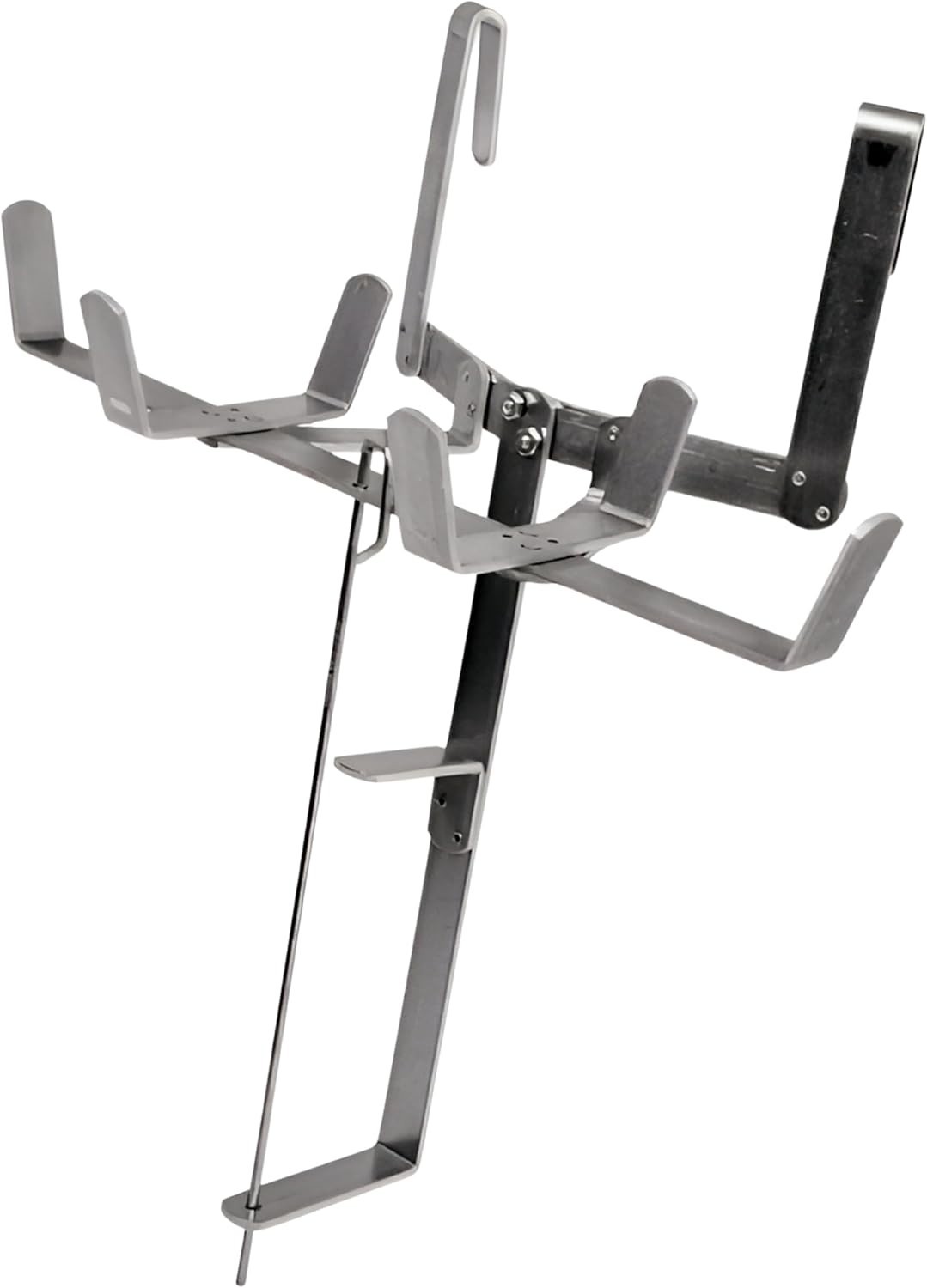 Hands-Free Mud Pan & Tape Holder – Aluminum Drywall Tool for Efficient Taping