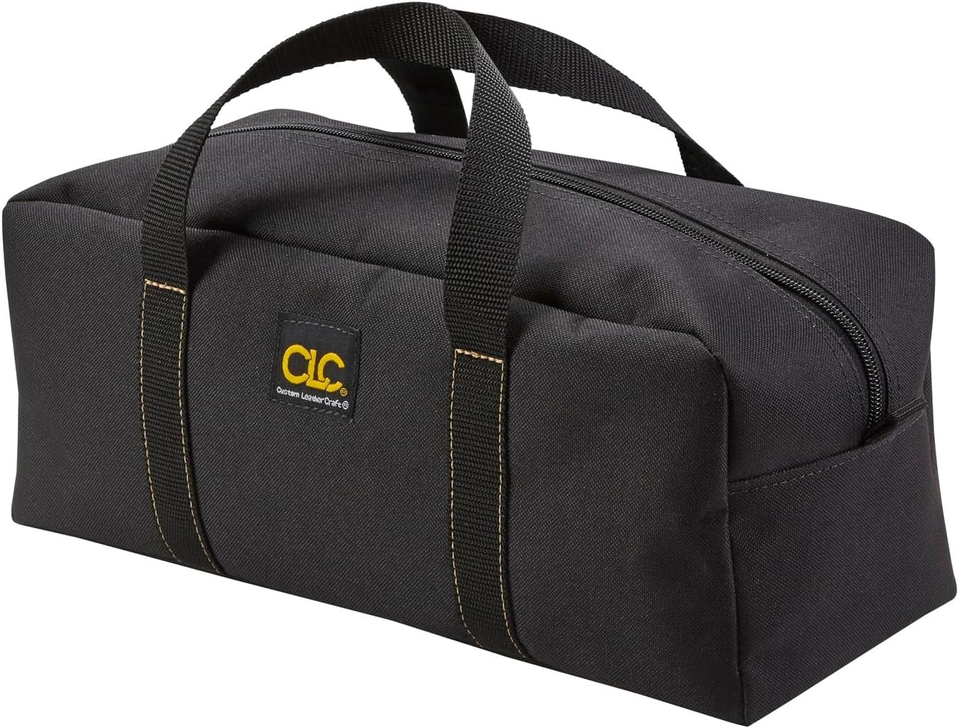 2 Pack Medium and Large Utility Tote Bag Combo,Black/Beige