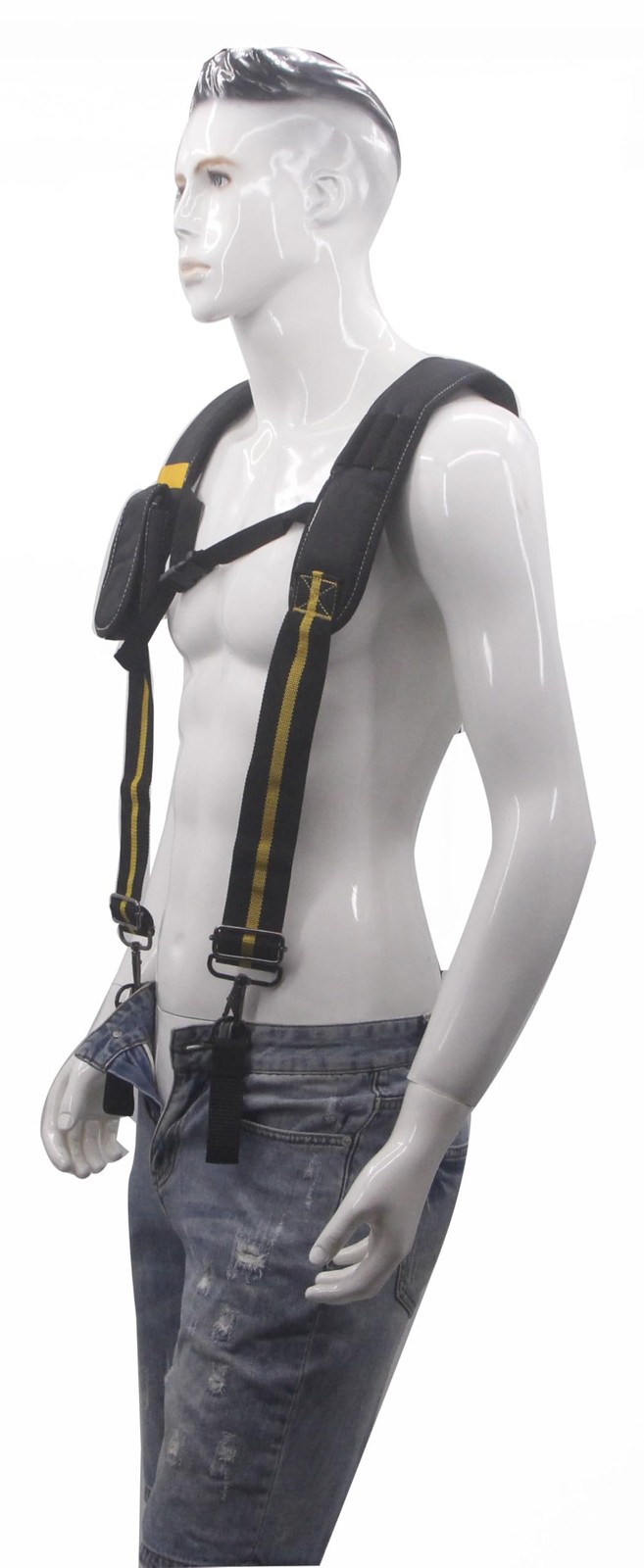 Cedriany Tool Belt Suspenders for Work Belt Suspenders Heavy Duty Padded with…
