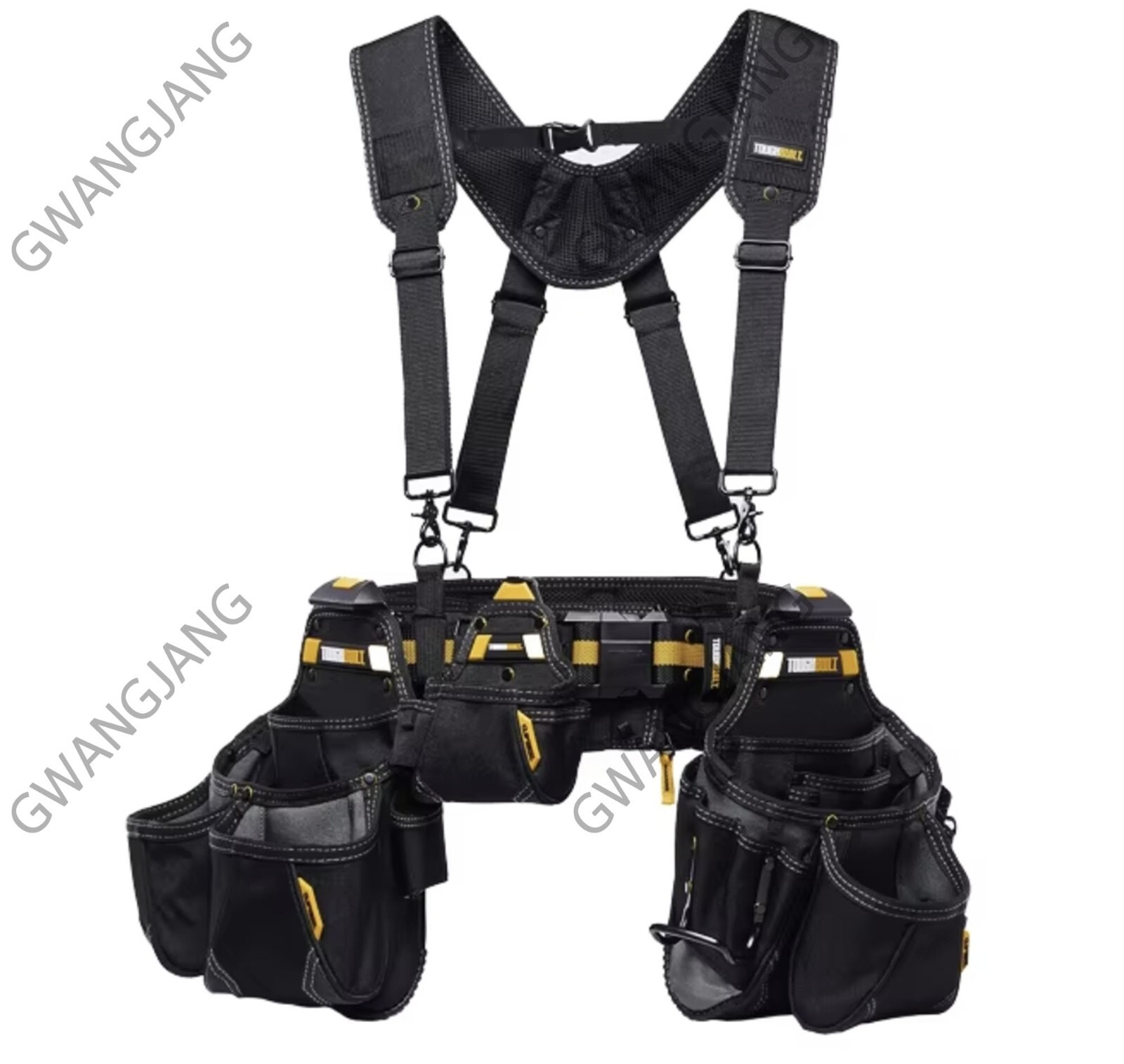 Full Set TOUGHBUILT TB-CT-101-5P Tool Belt DIY Easy Hand Work Famous Durable