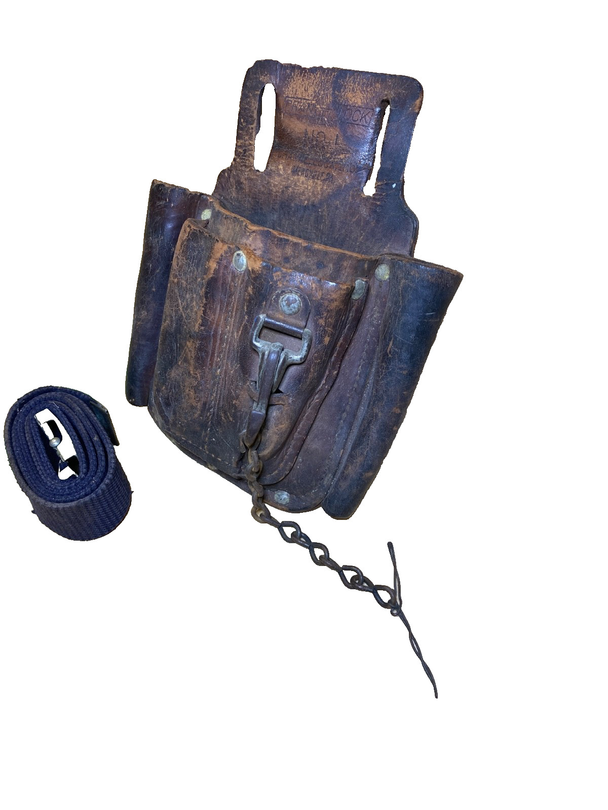 Vintage Channel Lock Lineman’s Leather Belt Tool Pouch