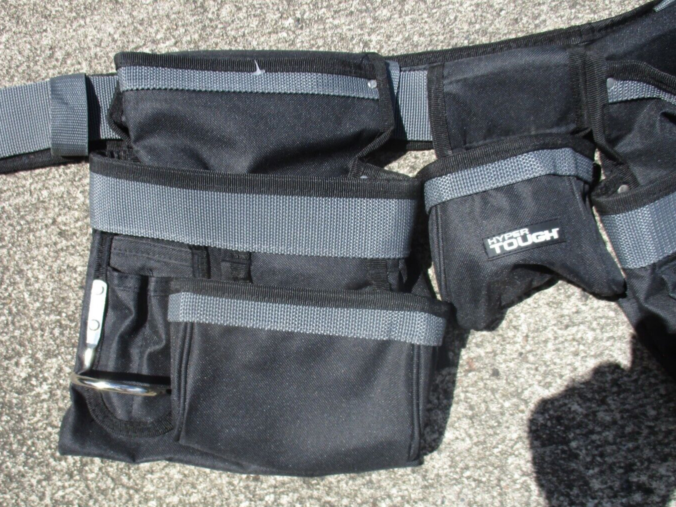 NEW ADJUSTABLE TOOL RIG BELT CARPENTER ELECTRICIAN FRAMERS Fits up to 54in waist