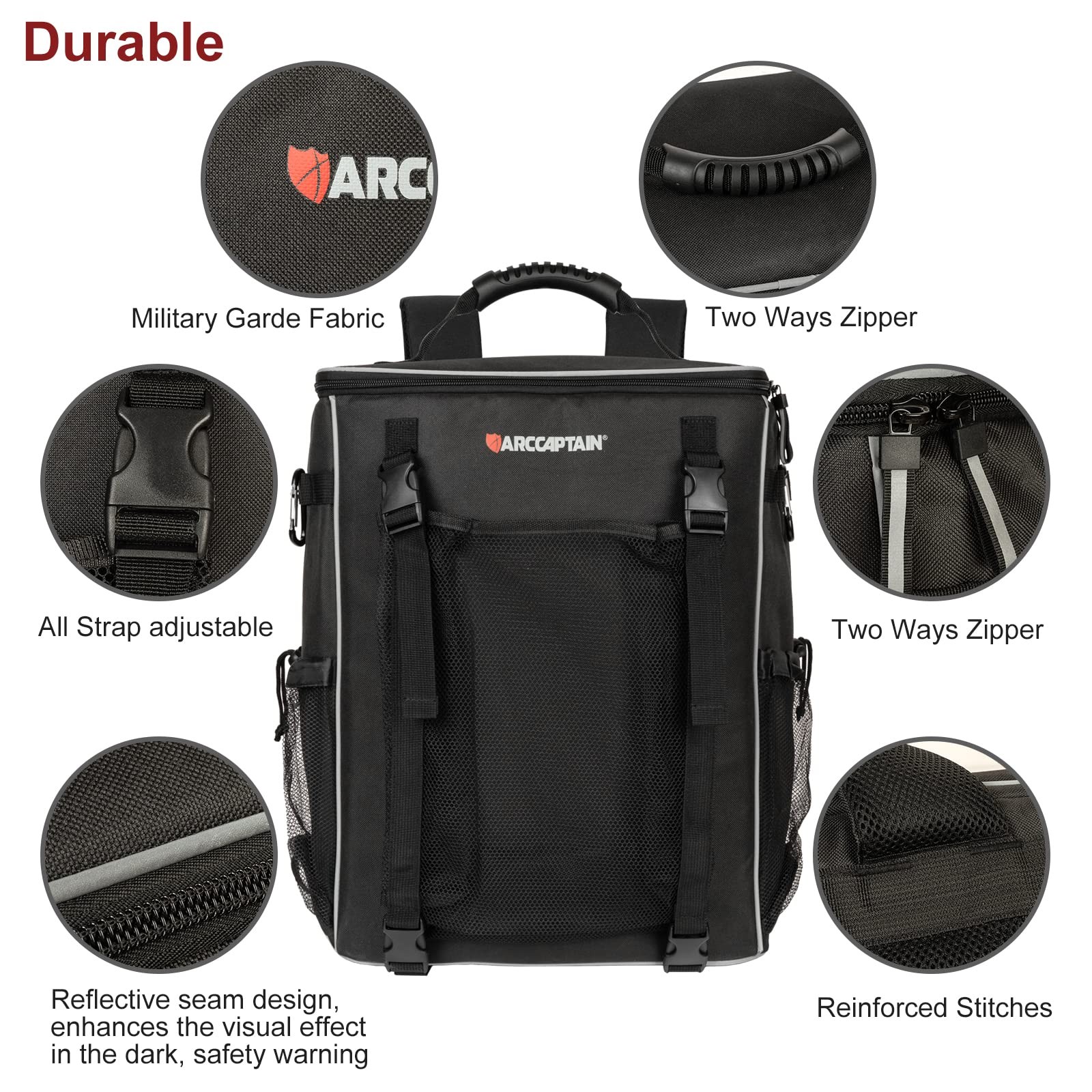 Welding Tools Backpack, Large Capacity Tactical Welding Helmet Tool Bag Hikin…