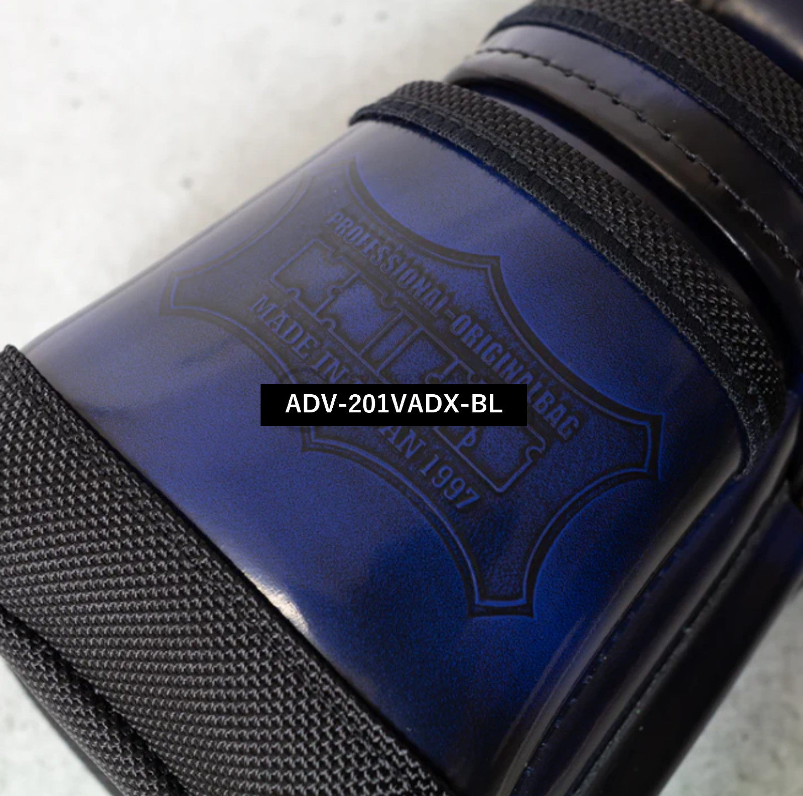 KNICKS [ ADV-201VADX-BL ] BLUE Leather Tool Belt Pouch Japanese Pro Quality