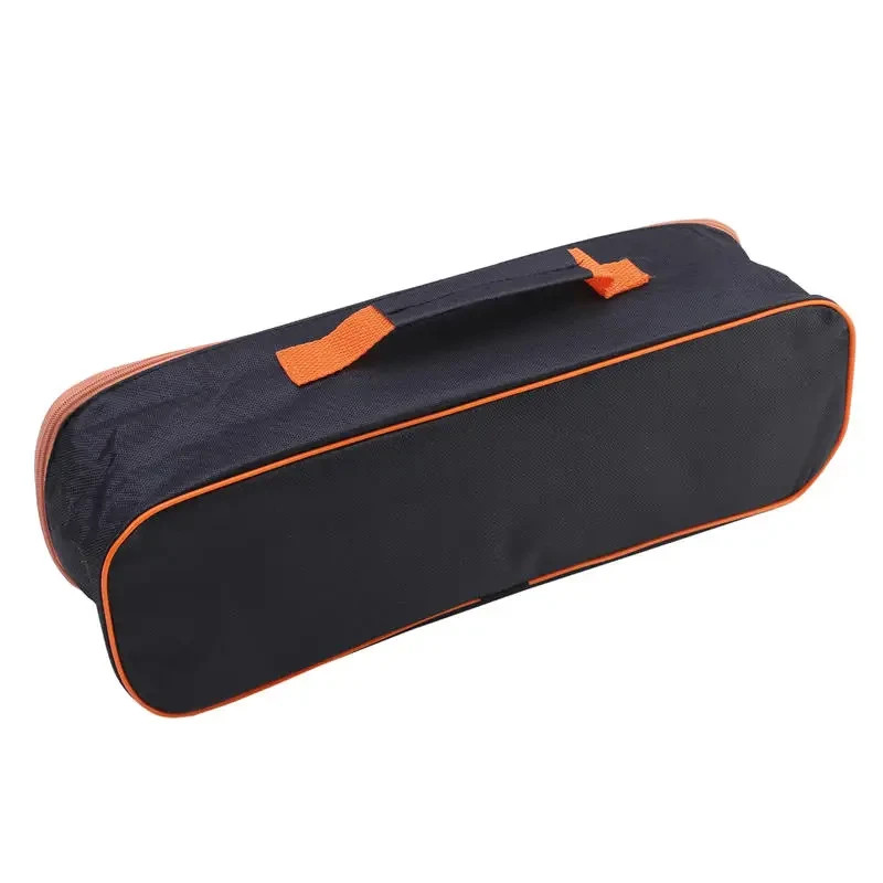 3pack Tool Pouch with Zipper Utility Small Bag for 14 inch-3pcs, Black
