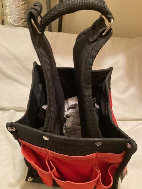 NEW (OPEN BOX) NYLON 20+ POCKET MULTI TOOL CARRIER / TOOL BAG WITH STRAP