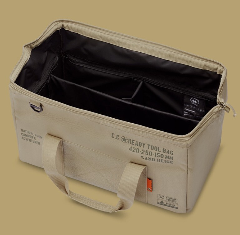 cargo container / ready tool bag / gray / tool bag / storage bag / camping