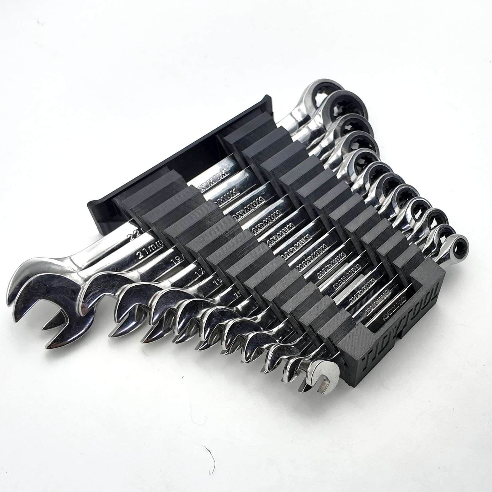 TidyTool Wrench Organizer Insert for Milwaukee Packout Slim Case AirTag