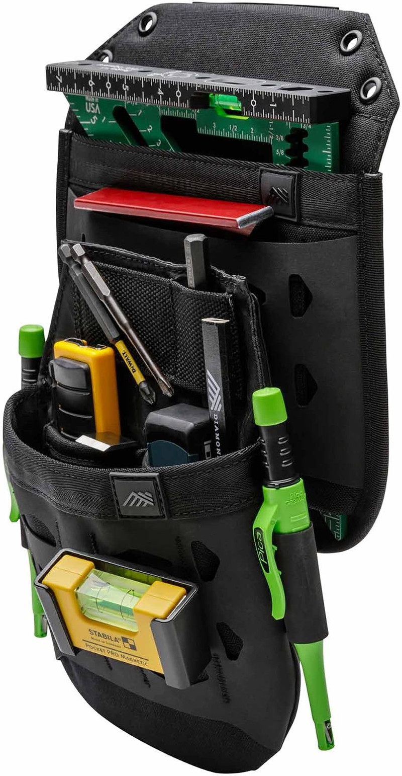 Speed Square Pocket X for Tool Belt – Fits 7″ & 7.5″ Sizes, Holster Ready