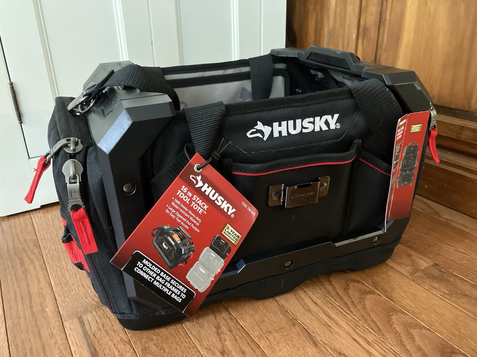 Husky 16 in. Stack Tool Tote
