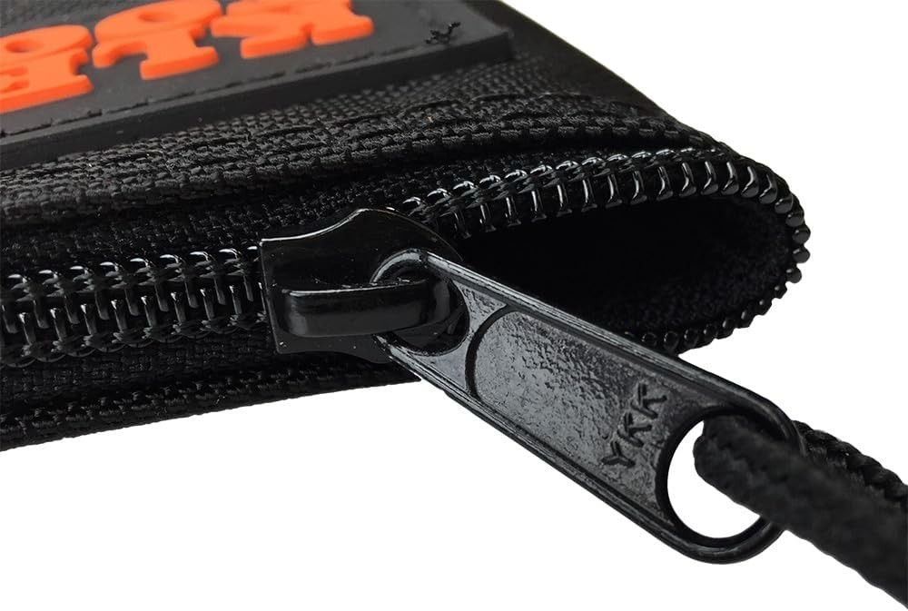 Klein Tools 12.5″ Black Cordura Tool Pouch with Heavy-Duty Zipper – 5139B